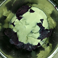 奶油紫薯泥的做法图解3