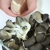 肉丝蘑菇的做法图解1