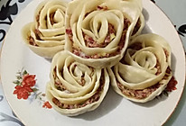 玫瑰花蒸饺的做法