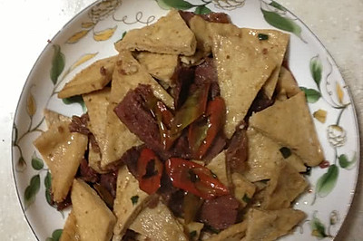 牛肉遇见油豆腐