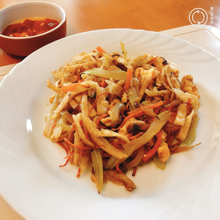 家常的味道——蛋炒饼的做法
