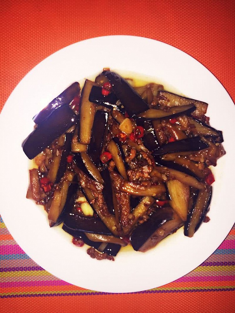 肉末茄子的做法