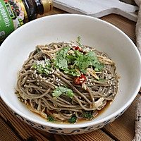 #珍选捞汁 健康轻食季#减重必备主食鸡丝荞面的做法图解8
