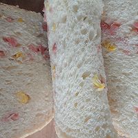 18小时冷藏发酵中种面包【玉米火腿吐司】的做法图解5