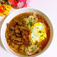 麻辣酥肉面的做法图解18