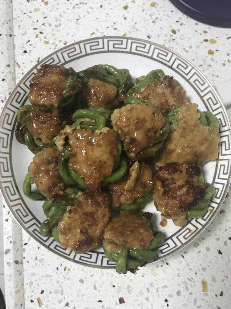 酿豆角的做法