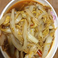 醋溜白菜的做法图解3
