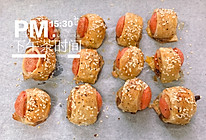 馋哭隔壁小孩的手抓饼热狗卷的做法