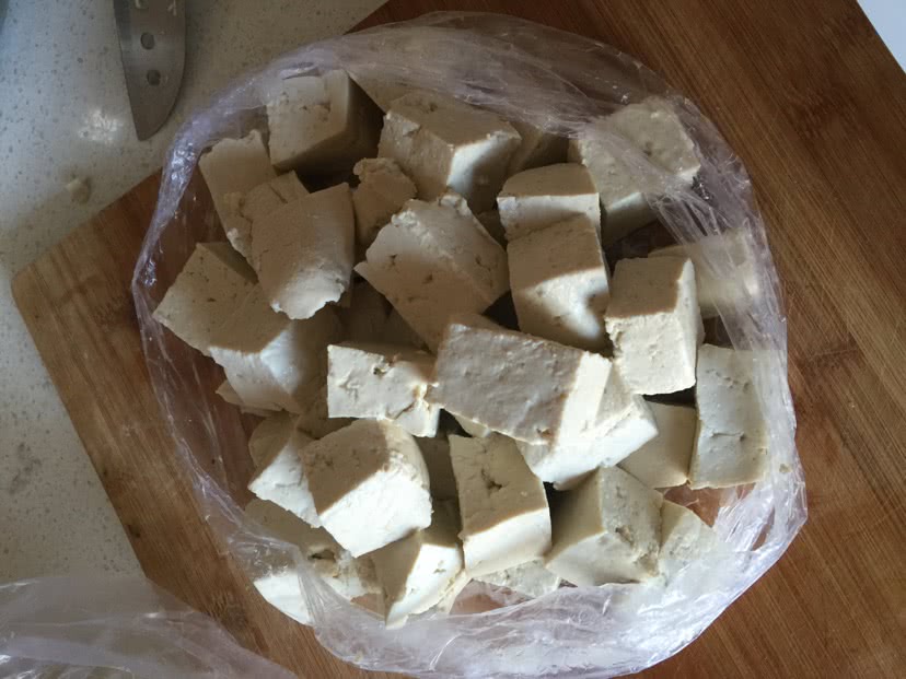 自制冻豆腐的做法图解2