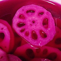 开胃小凉菜---胭脂藕的做法图解3