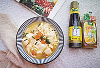 #太太乐鲜鸡汁芝麻香油#鸡汁金针菇豆腐煲的做法