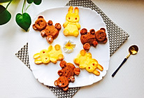 #安佳儿童创意料理#好朋友—小白兔和小黑熊的做法