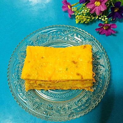 胡萝卜鸡蛋饼
