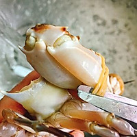 #精品菜谱挑战赛#家常菜+葱油梭子蟹的做法图解3
