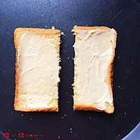 芝士火腿三明治#百吉福食尚达人#的做法图解3