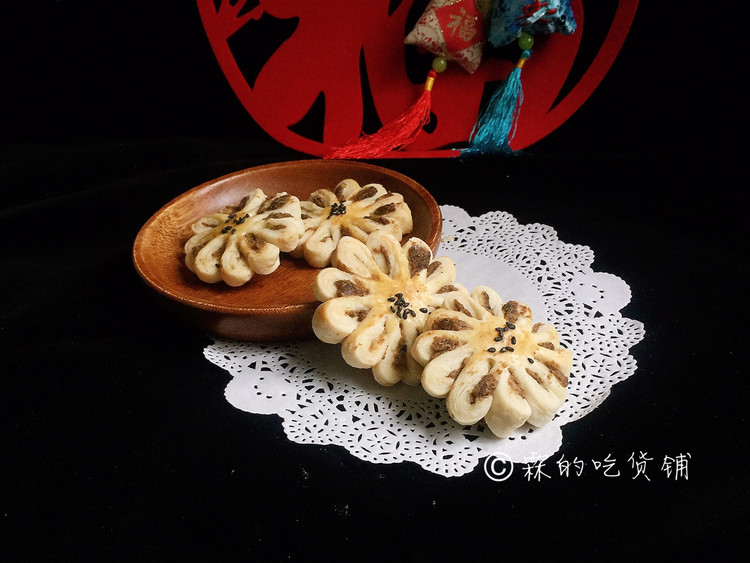 中式菊花酥的做法