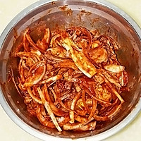 【韩式辣酱炒鱿鱼须】----简单传统的韩式海鲜菜的做法图解5