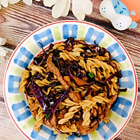 #美国开心果快乐食光#紫甘蓝炒意面的做法图解9