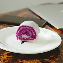 不孤独的小食--软糯香甜紫薯卷