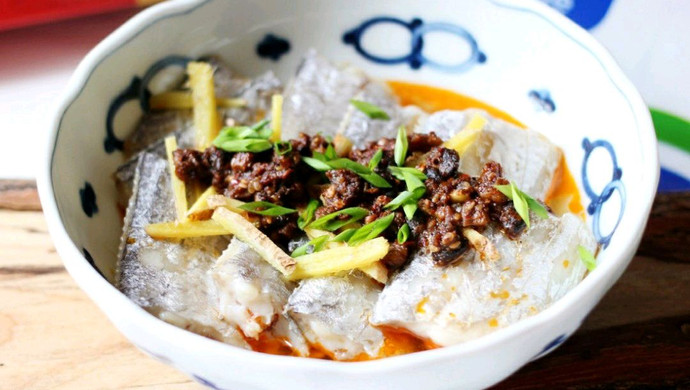 豆豉蒸带鱼