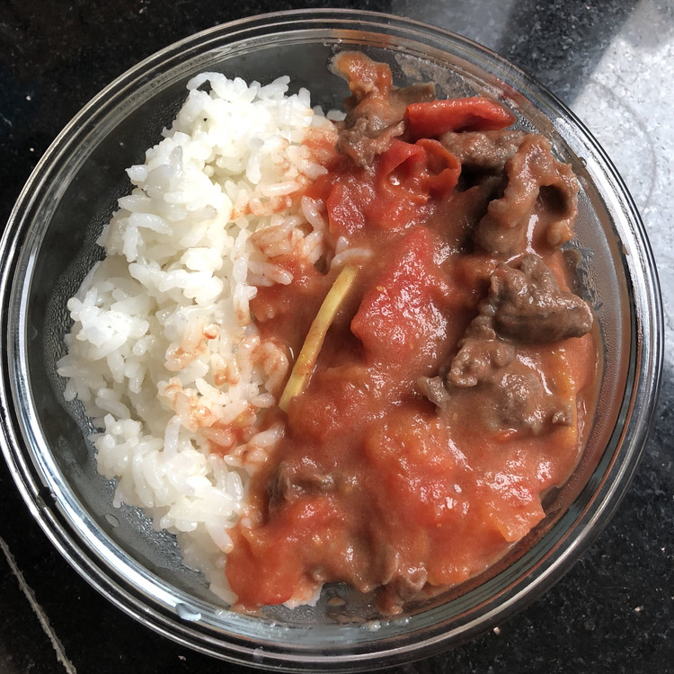 番茄牛肉饭的做法
