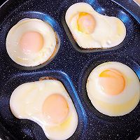 #丘比小能手料理课堂#低热量-日式油醋爱心蛋的做法图解5