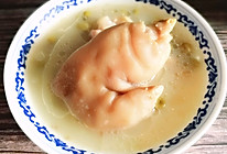 豌豆猪蹄汤的做法