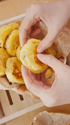【宝宝辅食】香蕉发面饼