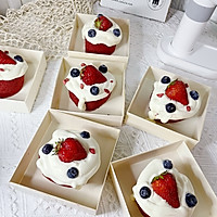 红丝绒蛋糕卷奶盖的做法图解6