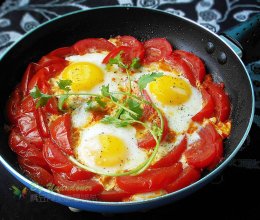 -番茄荷包蛋#全民赛西红柿炒鸡蛋#的做法