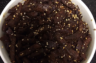 麻辣牛肉干