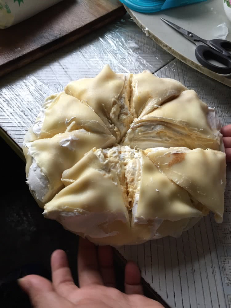 榴莲千层的做法图解7