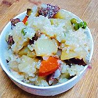 #美食视频挑战赛# 家庭版煲仔饭的做法图解9