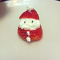 草莓圣诞老人甜点的做法图解7
