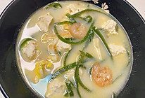 海带虾仁豆腐汤的做法