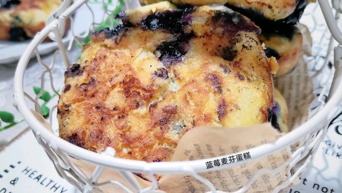 蓝莓麦芬蛋糕