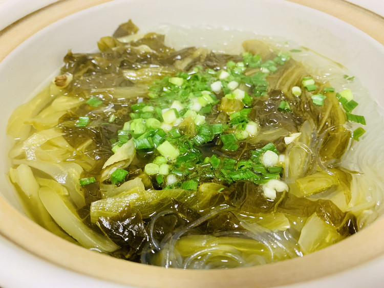 酸菜粉丝汤的做法
