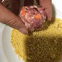 黄金甲-小米肉丸的做法图解5