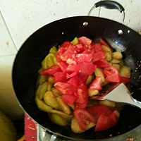 丝瓜番茄汤菜的做法图解4