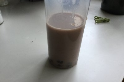 窝家必备饮品～可可珍珠奶茶