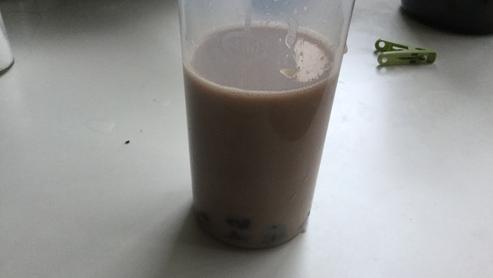 窝家必备饮品～可可珍珠奶茶