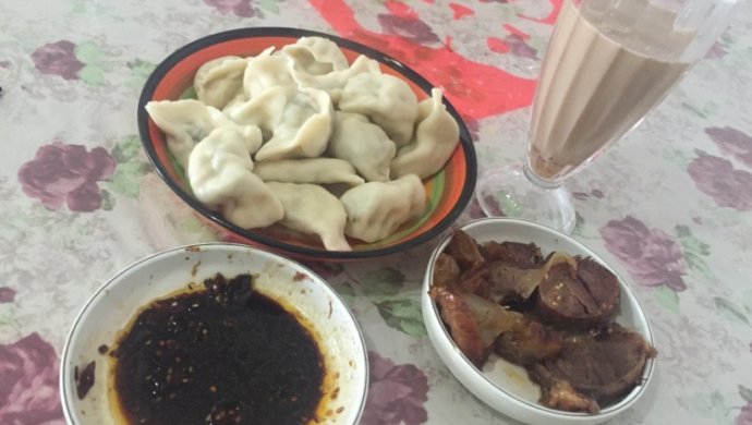 虾仁馅饺子