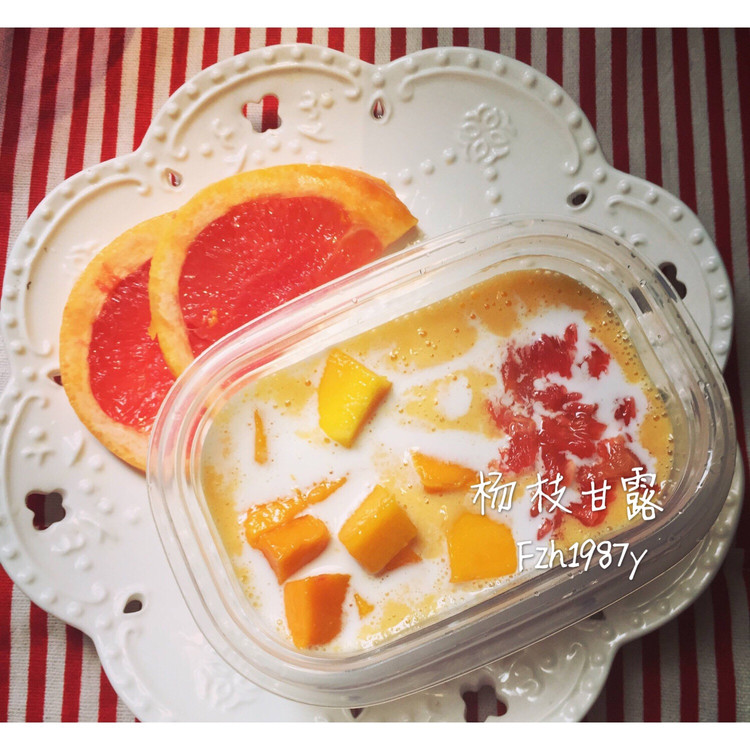 杨枝甘露～简单的夏日小清凉甜品的做法