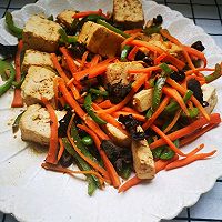 温性食材菜谱1 豆腐三丝的做法图解14