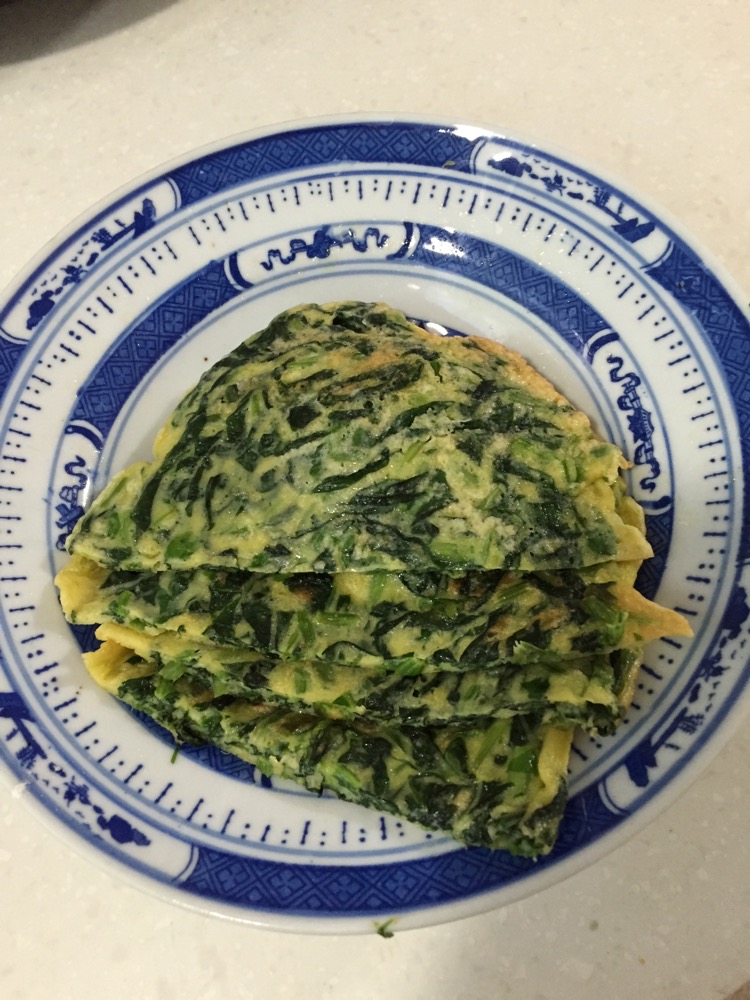 营养丰富的菠菜饼