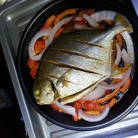 烤鱼（鲳鱼）的做法图解6