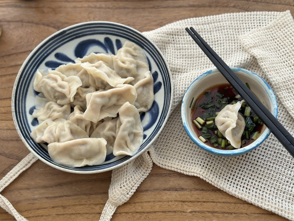 芹菜肉水饺