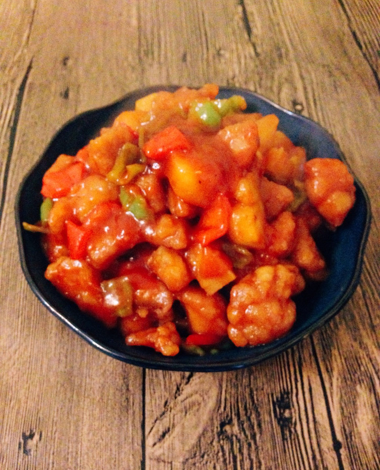 菠萝咕咾肉的做法