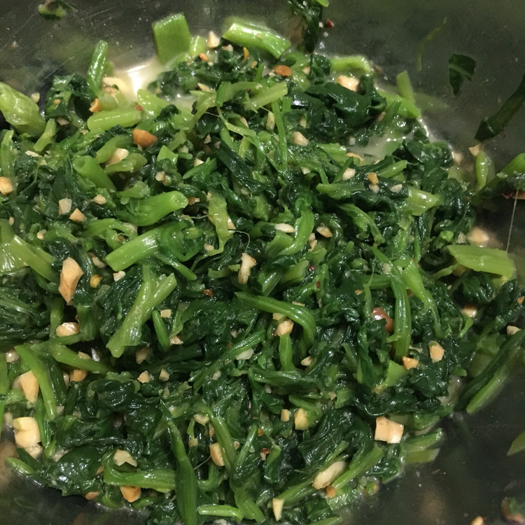 麻酱菠菜 春天的专属的做法