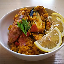 【丹阳私厨之二】西班牙海鲜饭Paella